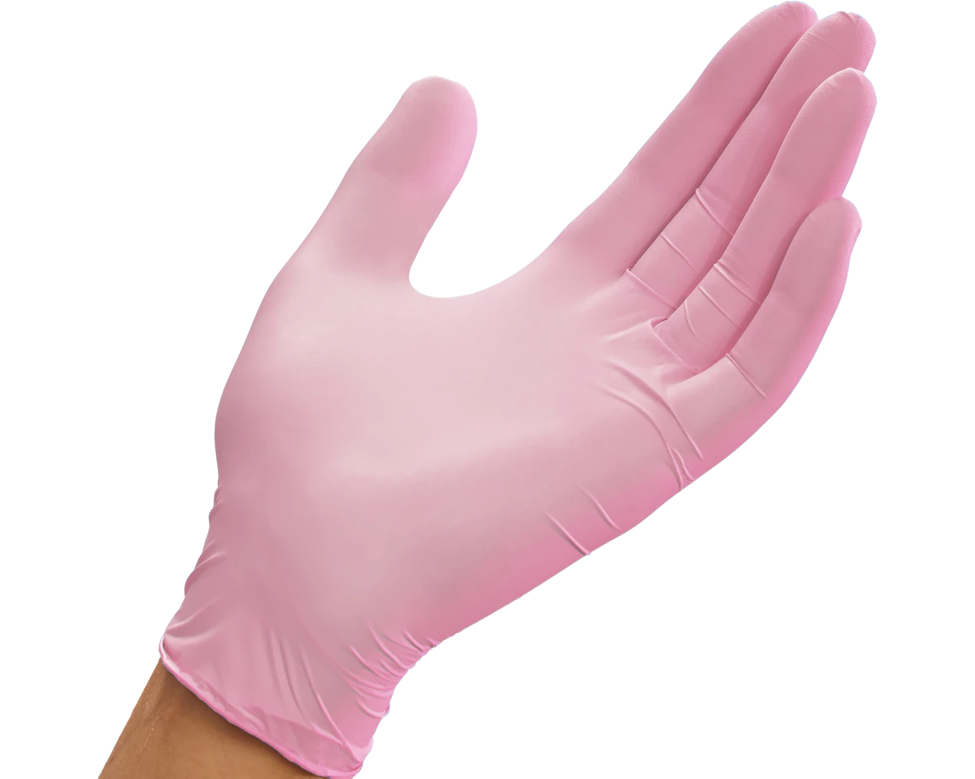 GloveON COATS Pink nitrile glove